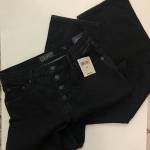 NWT Lucky Brand Straight Crop Mid Rise Jeans